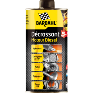 Décrassant Moteur Diesel Bardahl 5 en 1 - Nettoie turbo, EGR, FAP, réduit consommation et pollution